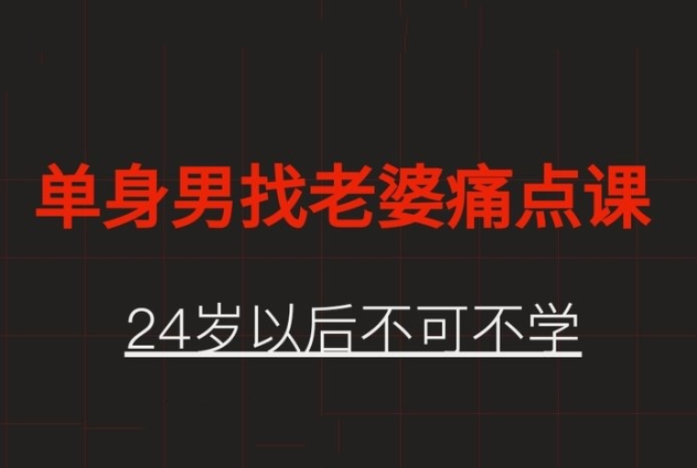 昂导《单身男人找老婆痛点》-0000