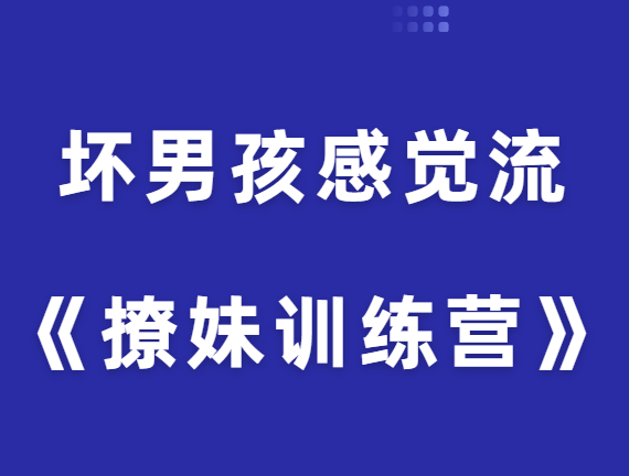 坏男孩感觉流《撩妹训练营》-0000