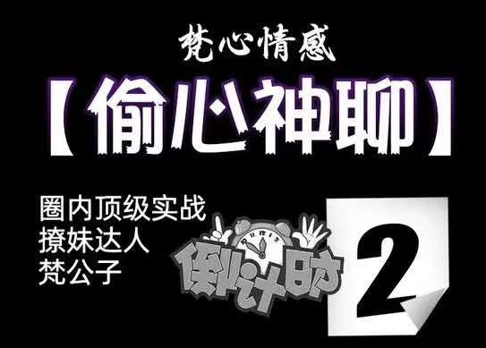 梵公子《正宗偷心神聊2.0》名垂青史的聊天宝典-0000